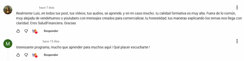 comentarios
