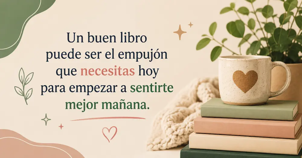 Frase motivacional libros autoestima