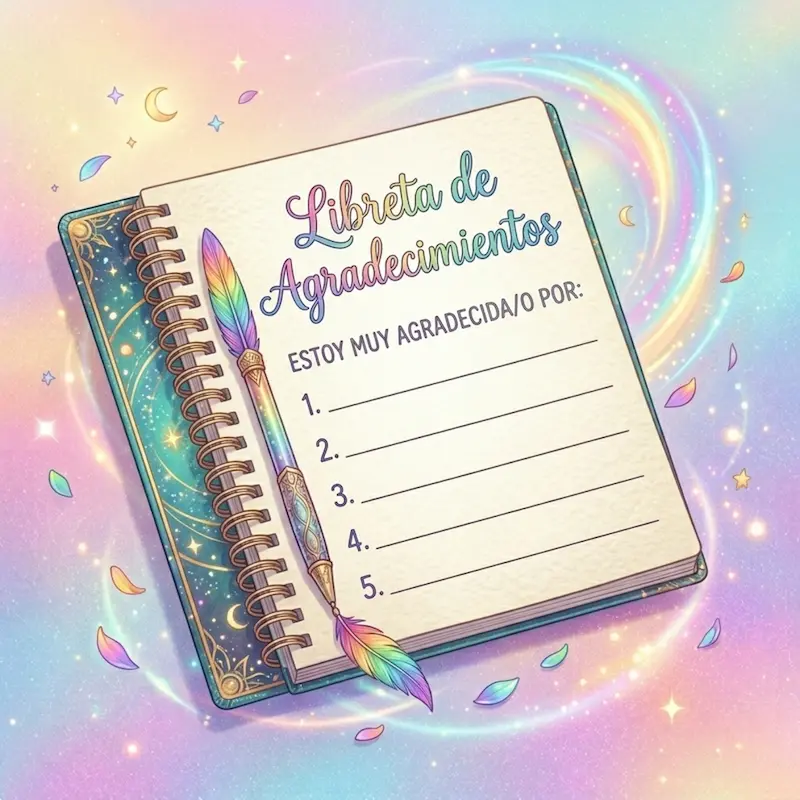 Libreta de agradecimientos
