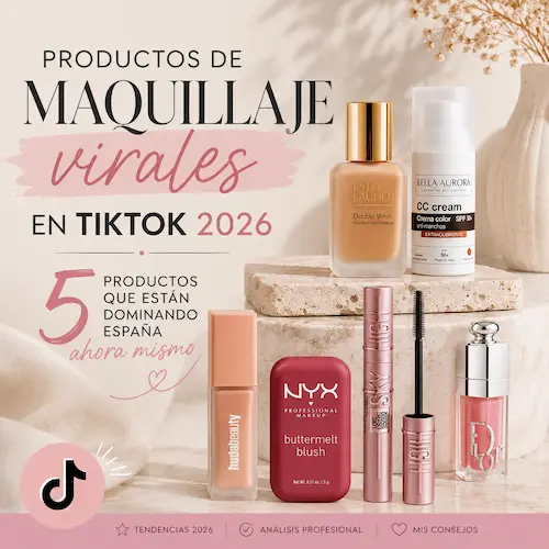 5 productos maquillaje virales tiktok