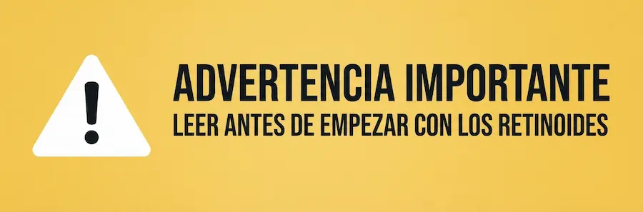 Precaución retinoides